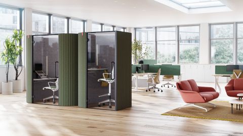 Herman Miller Bay Work Pod sfeerafbeelding 1