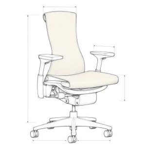 Herman Miller Embody Standaardmodel