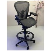 Herman Miller Aeron Graphite Stool (2ekans)