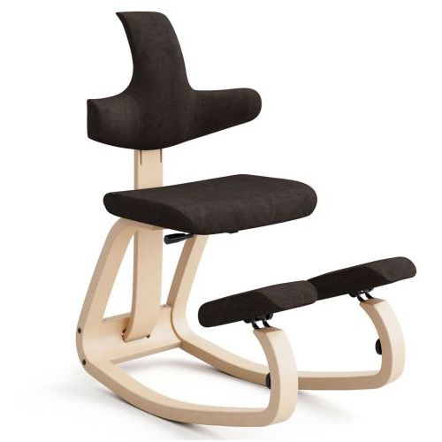 Varier Thatsit Naturel Re-Wool Zwart