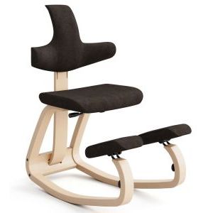 Varier Thatsit Naturel Re-Wool Zwart