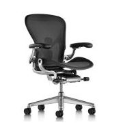 Herman Miller Aeron Onyx Polished Full-Options Voorraadmodel