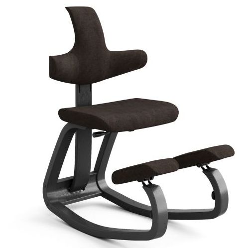 Varier Thatsit Zwart Re-Wool Zwart