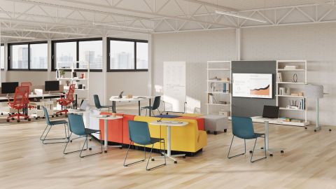 Herman Miller OE1 Huddle Table sfeerafbeelding 2
